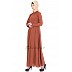 Casual abaya- Rust color Casual abaya- Rust color